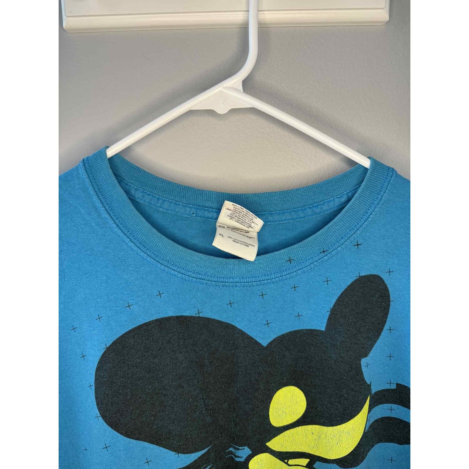 Gildan Gildan Deadmau5 Electronic DJ Rave Band Tee Blue Men's XL Size US XL / EU 56 / 4 - 2 Thumbnail