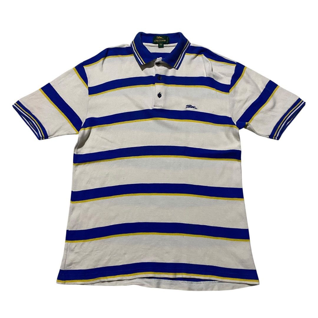 Longchamp Longchamp paris stripe polo shirt Size US S / EU 44-46 / 1 - 1 Thumbnail