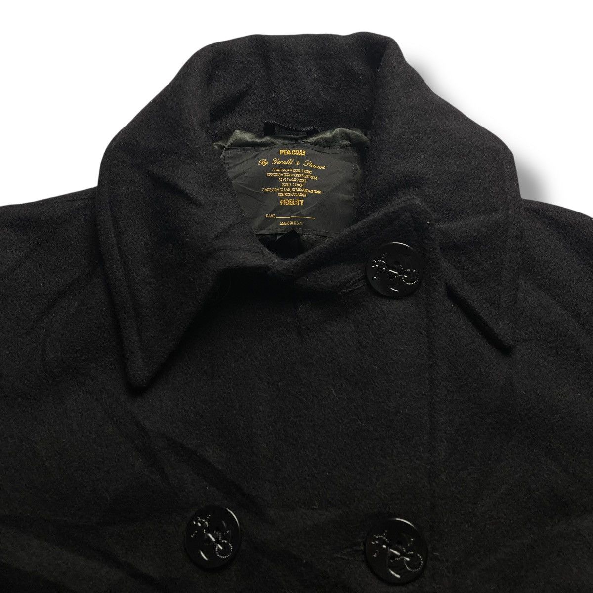 Fidelity FIDELITY BY GERALD & STEWART WOOL PEACOAT Size US S / EU 44-46 / 1 - 4 Thumbnail