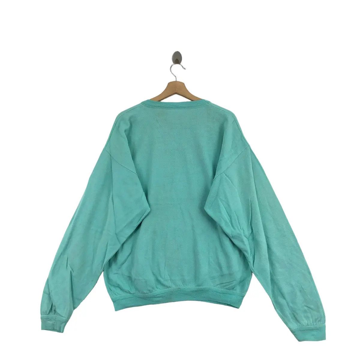 Vintage Vtg 90’ AMSTERDAM HOLLAND CREST Motto Sweatshirt Collegiate Size XL / US 12-14 / IT 48-50 - 5 Thumbnail