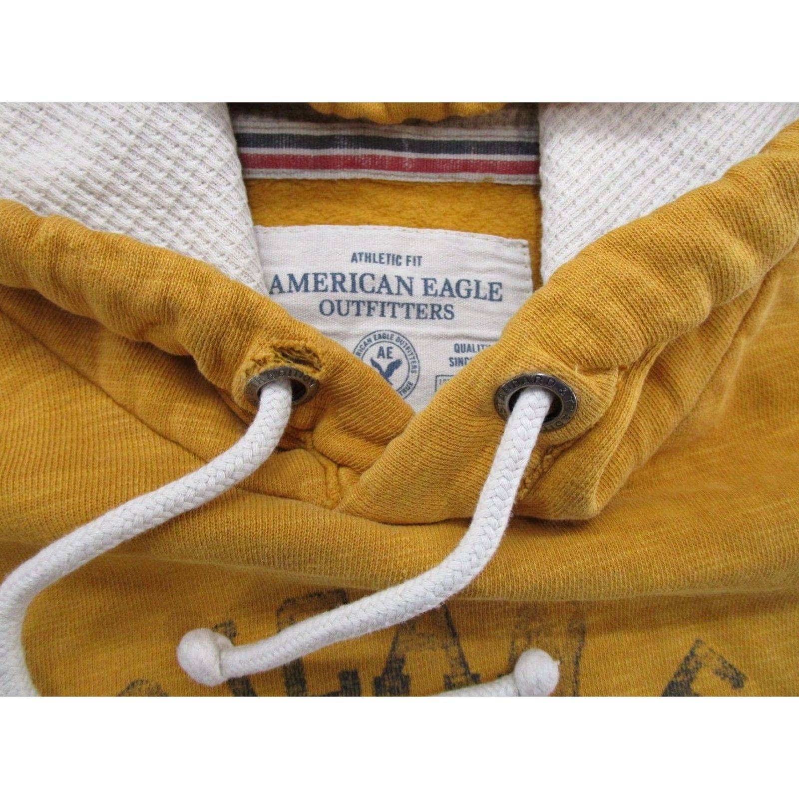 American Eagle Outfitters Y2K American Eagle Men's Hoodie Pullover Sweatshirt Size M Read Multicolor Cotton Heavy Sweatshirt Hooded All Seasons Sports Size US M / EU 48-50 / 2 - 4 Thumbnail