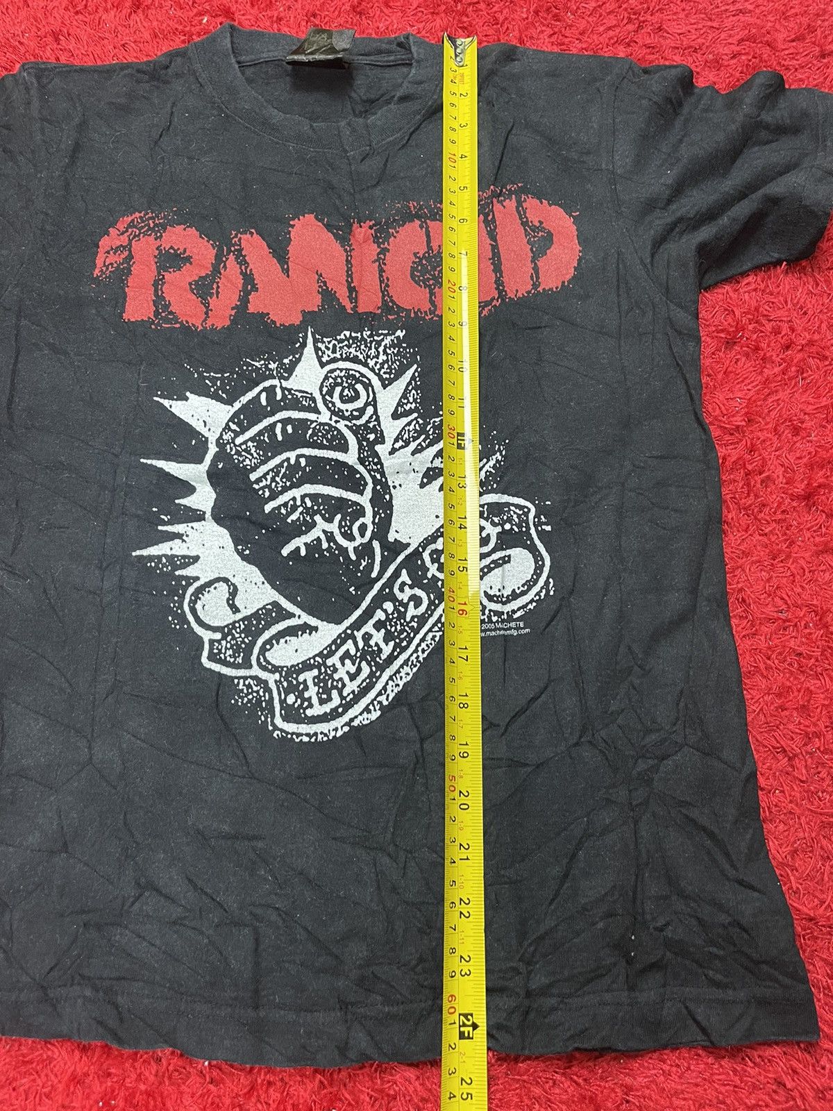 Band Tees × Vintage Vintage Rancid Punk Rock Band Tshirt Size US S / EU 44-46 / 1 - 8 Thumbnail
