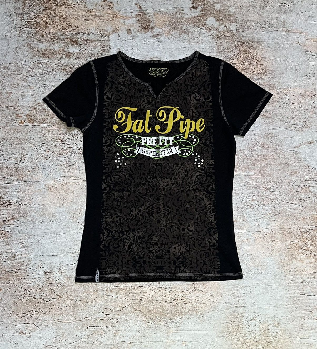 Vintage Fat pipe vintage logo t shirt Size S / US 4 / IT 40 - 1 Thumbnail