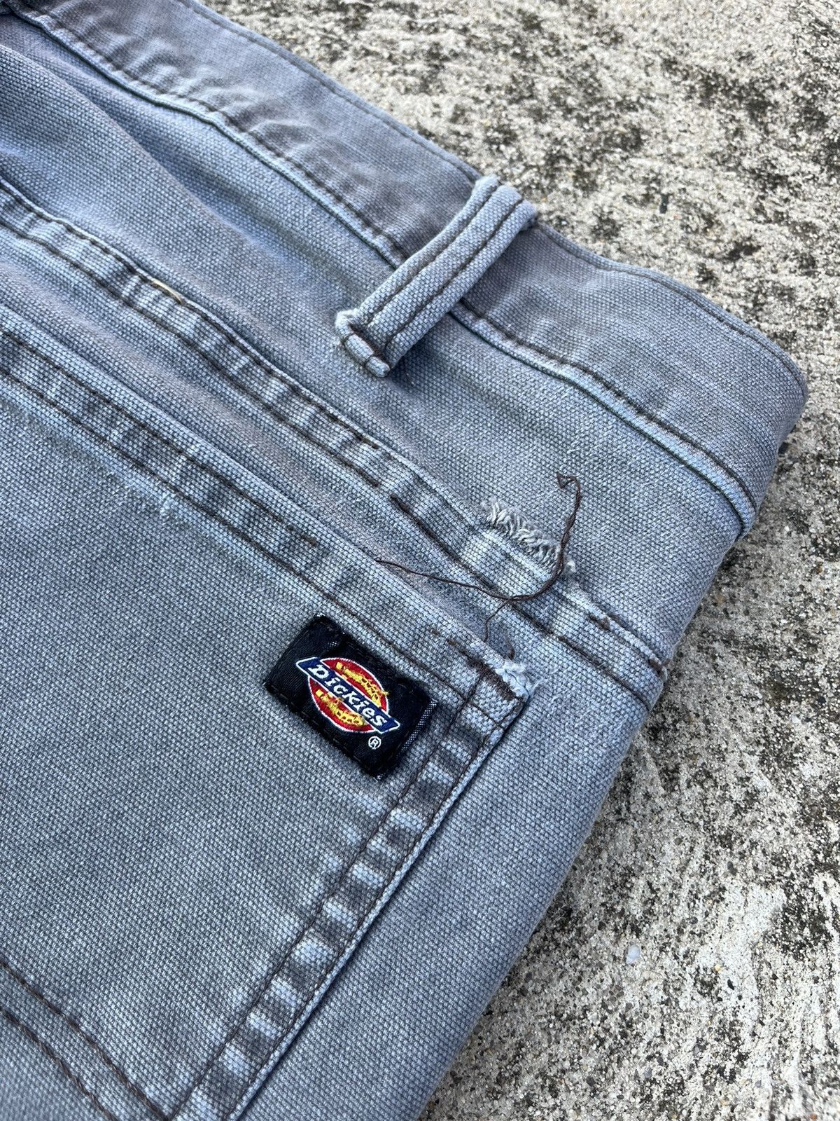 Dickies × JNCO × Vintage Vintage 00’s Dickies Faded Thrashed Pants Size US 32 / EU 48 - 11 Thumbnail