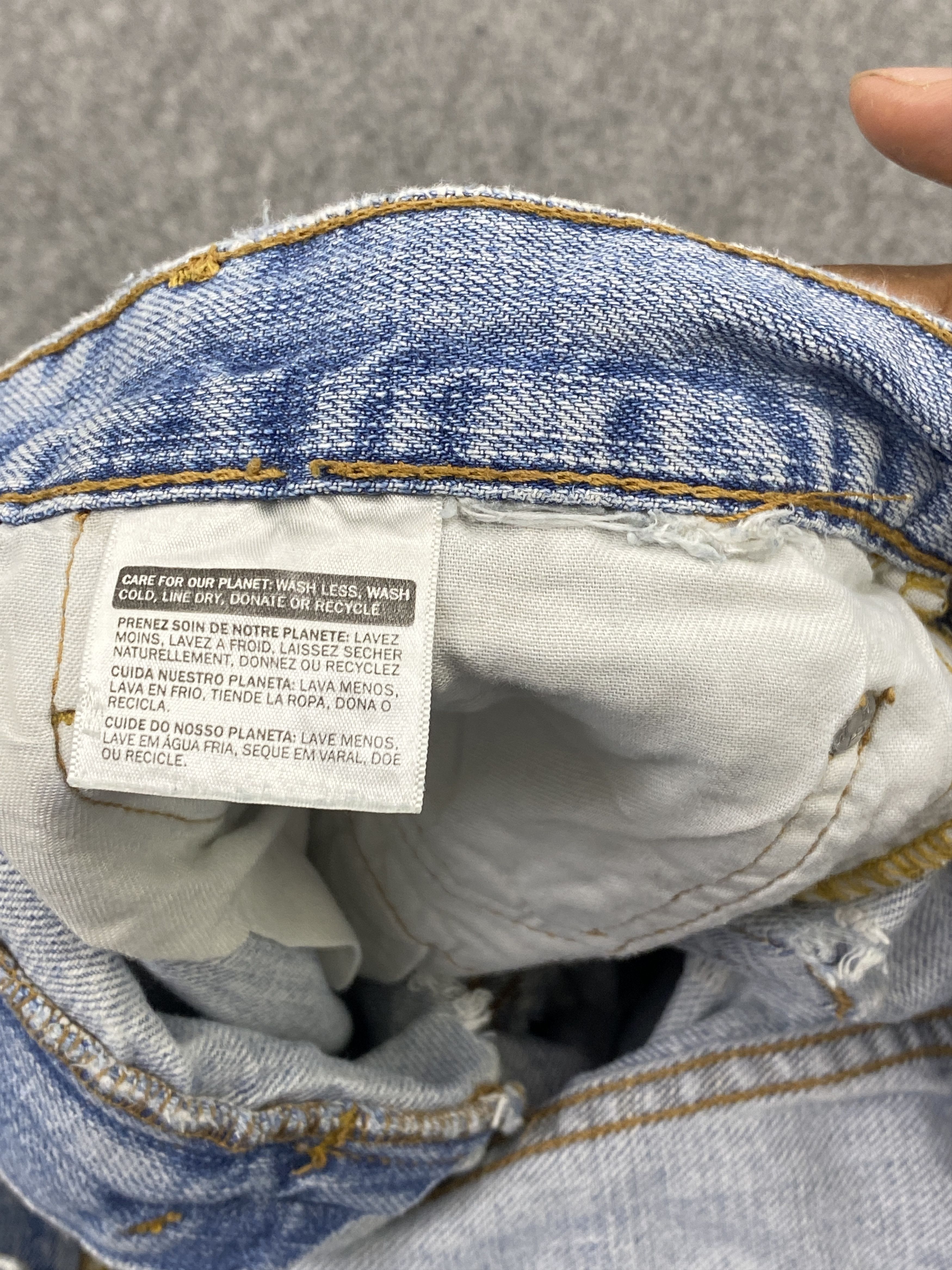 Levi's Vintage Levis 527 Bootcut Jeans Distressed DP2707 Size US 28 / EU 44 - 7 Thumbnail