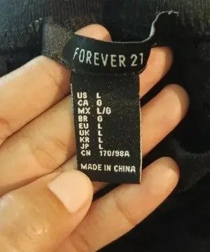 Forever 21 × Japanese Brand Black Lace/Black brocade Brooklyn Short Sleeve Size US L / EU 52-54 / 3 - 11 Thumbnail