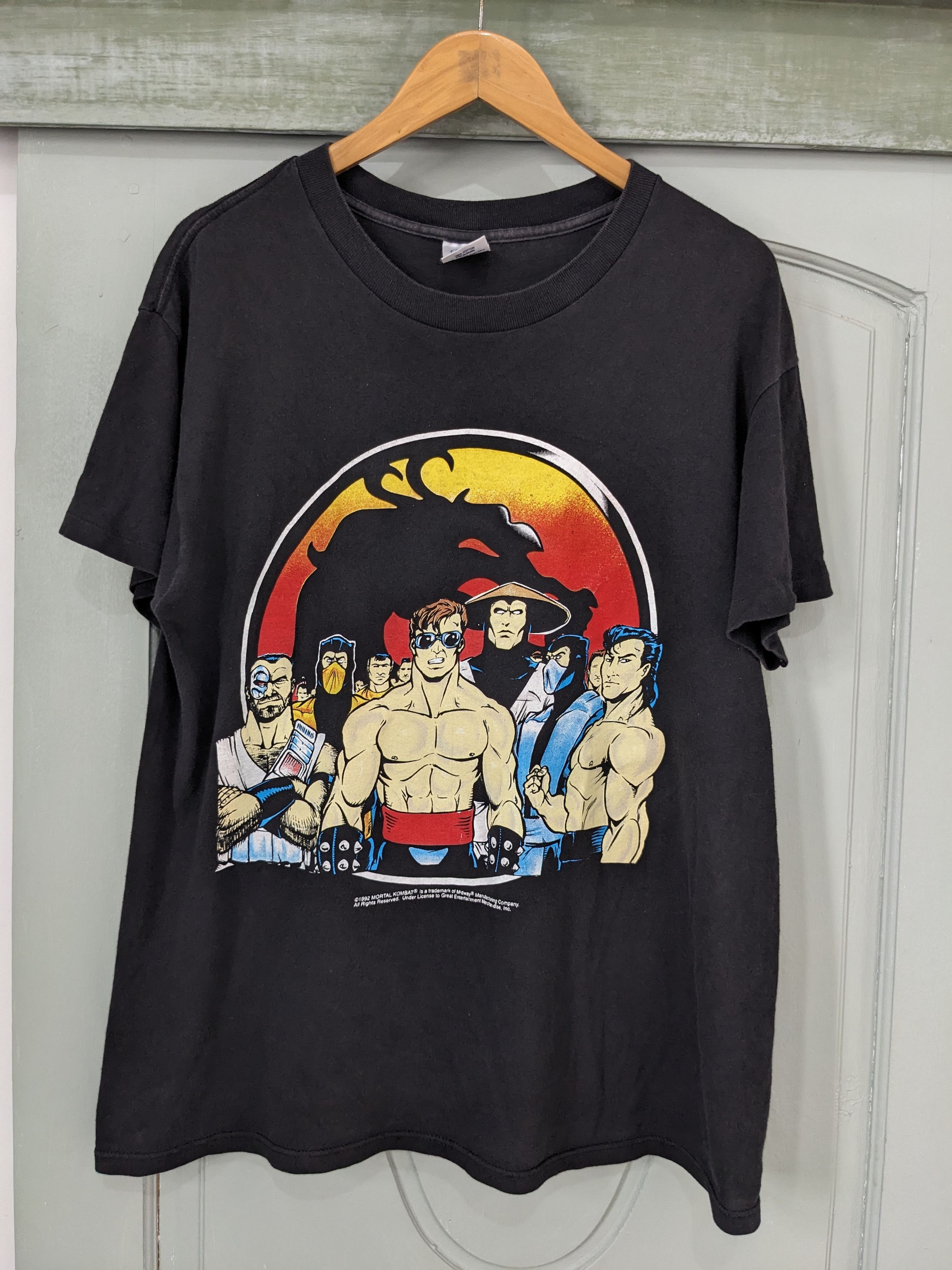 Vintage Vintage Mortal Kombat 1992 Size US L / EU 52-54 / 3 - 1 Thumbnail