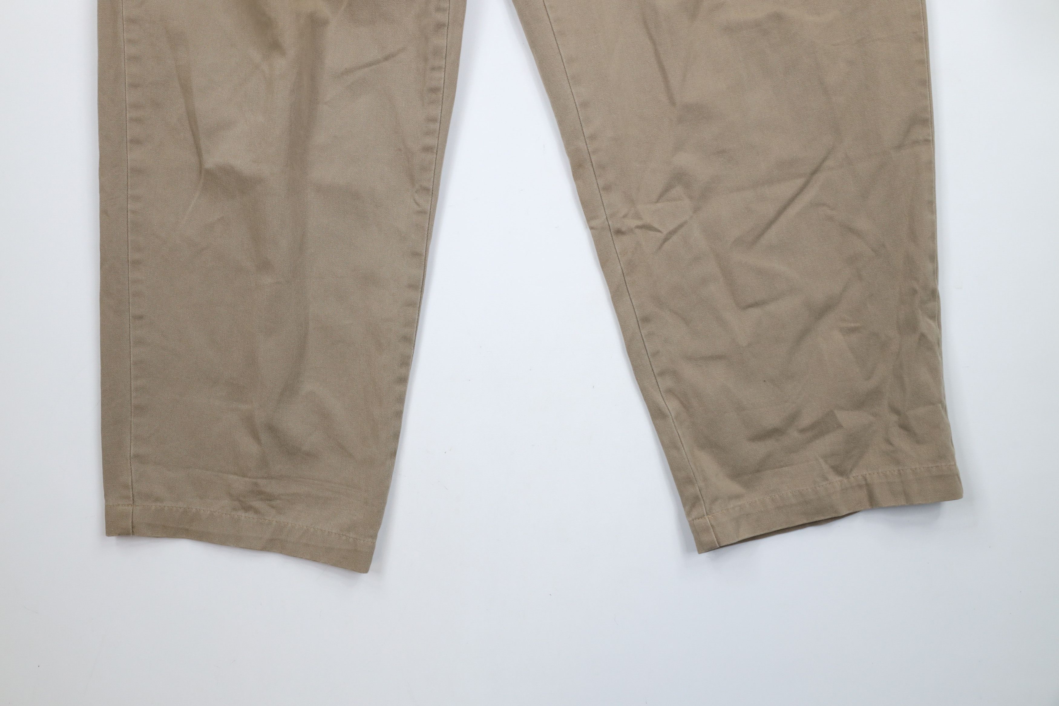 Tommy Hilfiger × Vintage Vintage 90s Tommy Hilfiger Pleated Wide Leg Chino Pants Size US 40 / EU 56 - 4 Thumbnail