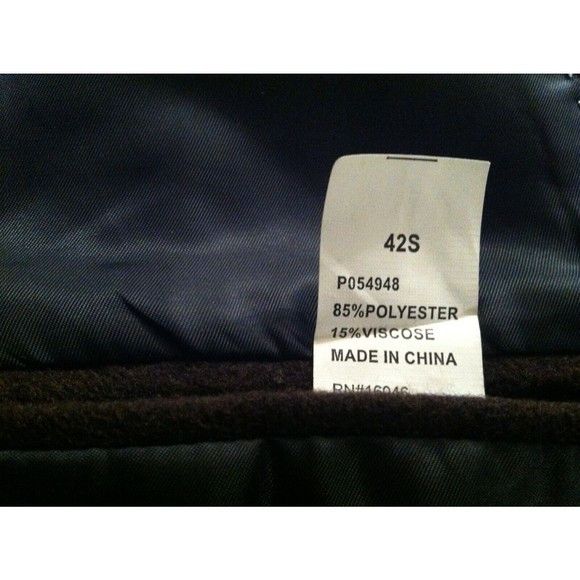 Nautica NAUTICA MENS NEW 85%POLYESTER 15%VISCOSE COAT BLAZER SZ:42S Size 42S - 6 Thumbnail