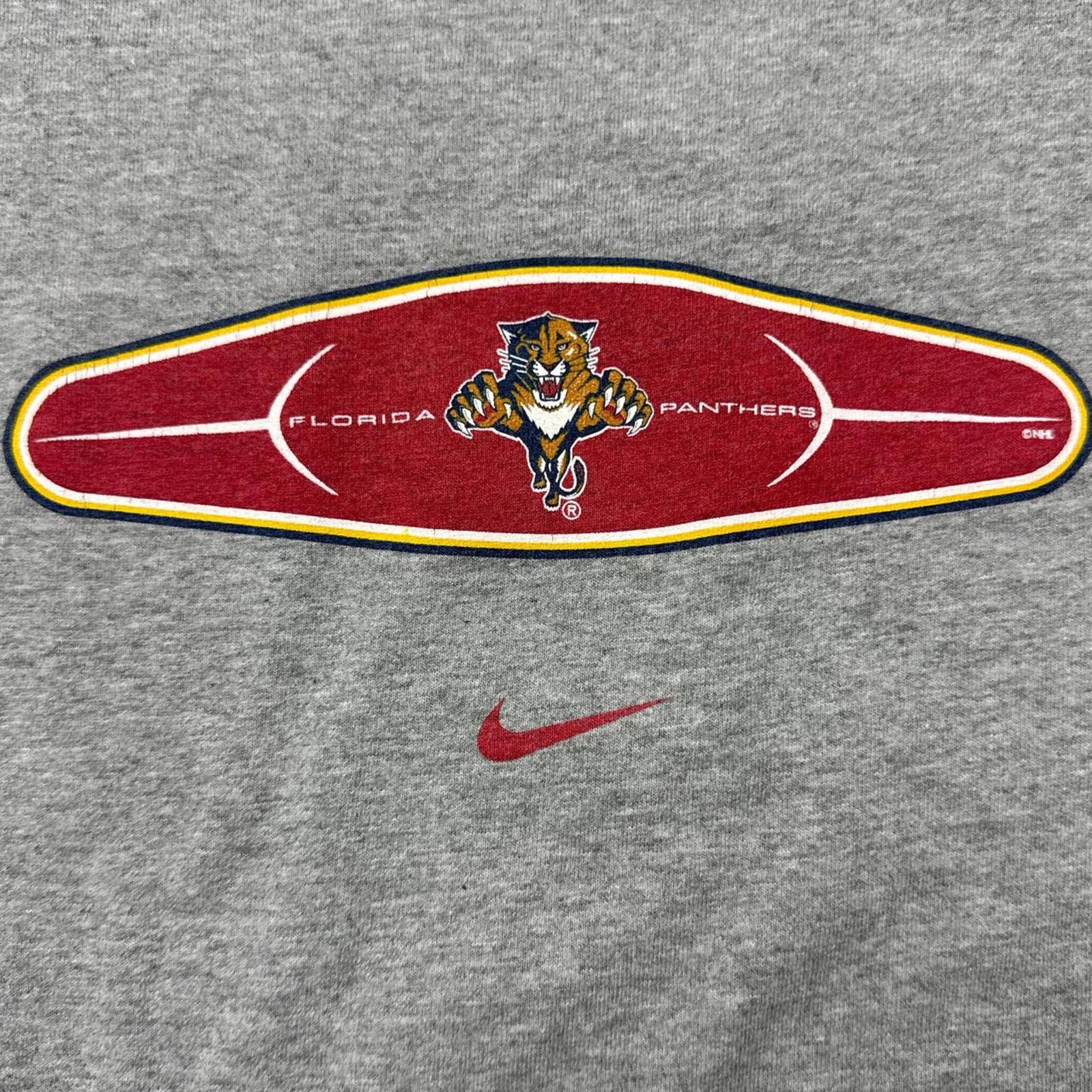 Nike Florida Panthers Vintage Y2k Graphic Long Sleeve T-Shirt Size US L / EU 52-54 / 3 - 4 Thumbnail