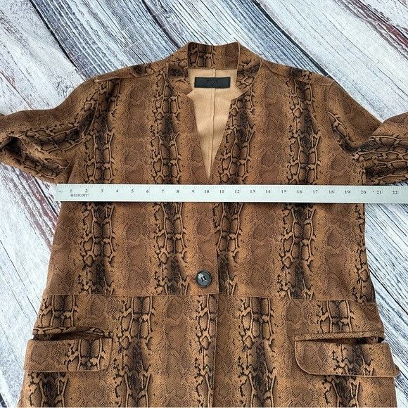 BLANKNYC BLANK NYC Copperhead Faux Leather Trench Coat Size S / US 4 / IT 40 - 8 Thumbnail