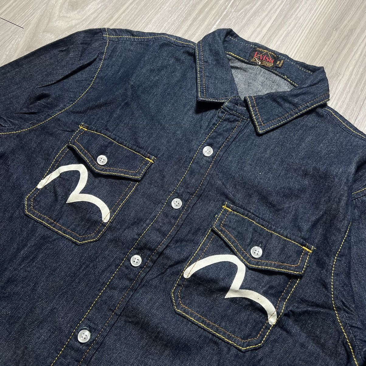 Evisu Evisu Denim Embroidery Logo Longsleeve Size US M / EU 48-50 / 2 - 3 Thumbnail