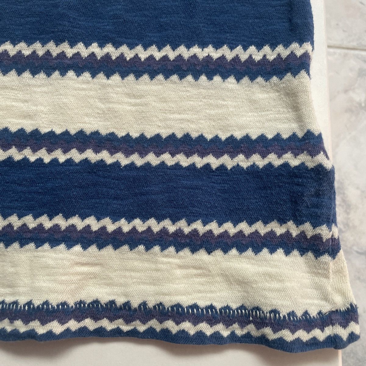 Levi's Made & Crafted Levi’s Made & Crafted Mexican Blanket Stripe Knit Tee | LVC Size US S / EU 44-46 / 1 - 3 Thumbnail