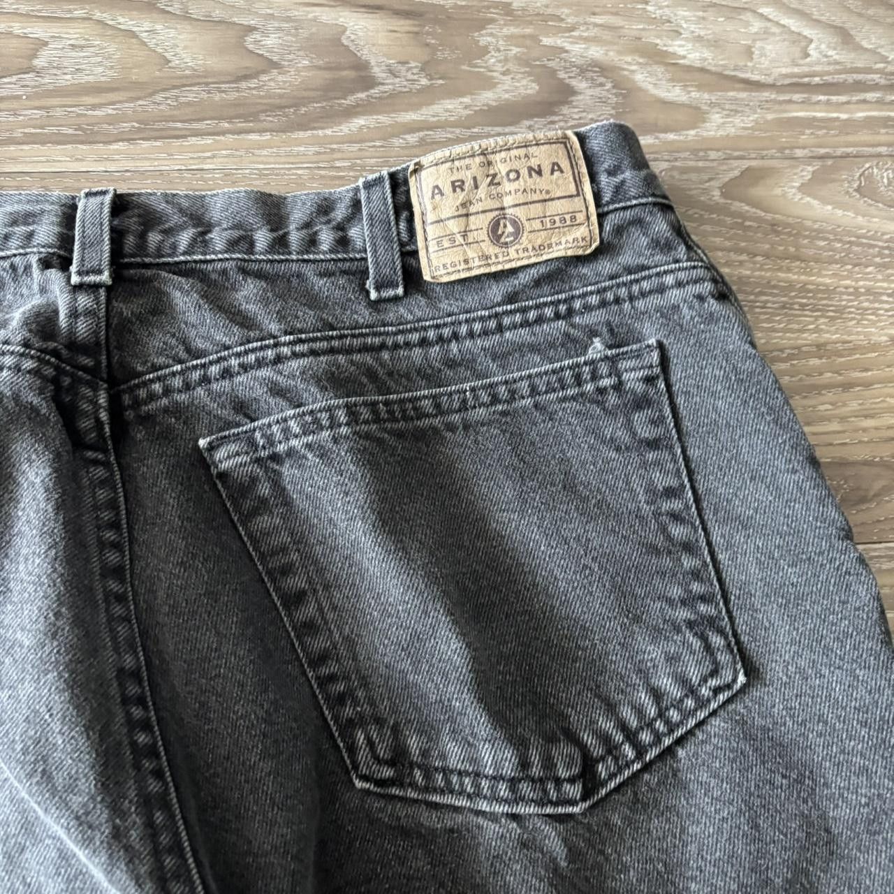 Japanese Brand Crazy Vintage Y2K/2000s Black Grunge Skater Essential Denim Jeans! 36x31 Size US 36 / EU 52 - 7 Thumbnail