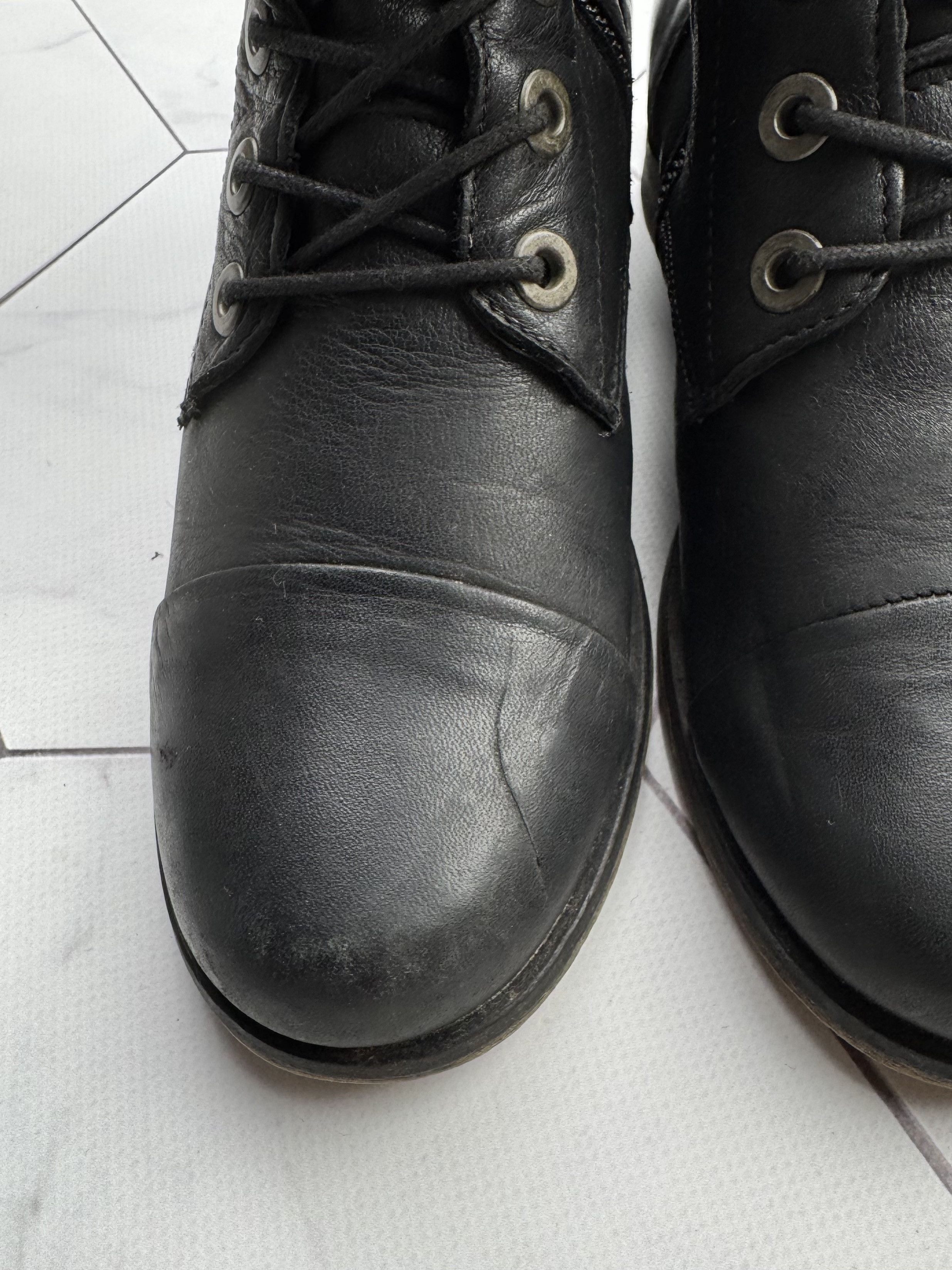 Diesel Diesel Vintage Leather Boots (B175) Size US 7 / IT 37 - 8 Thumbnail
