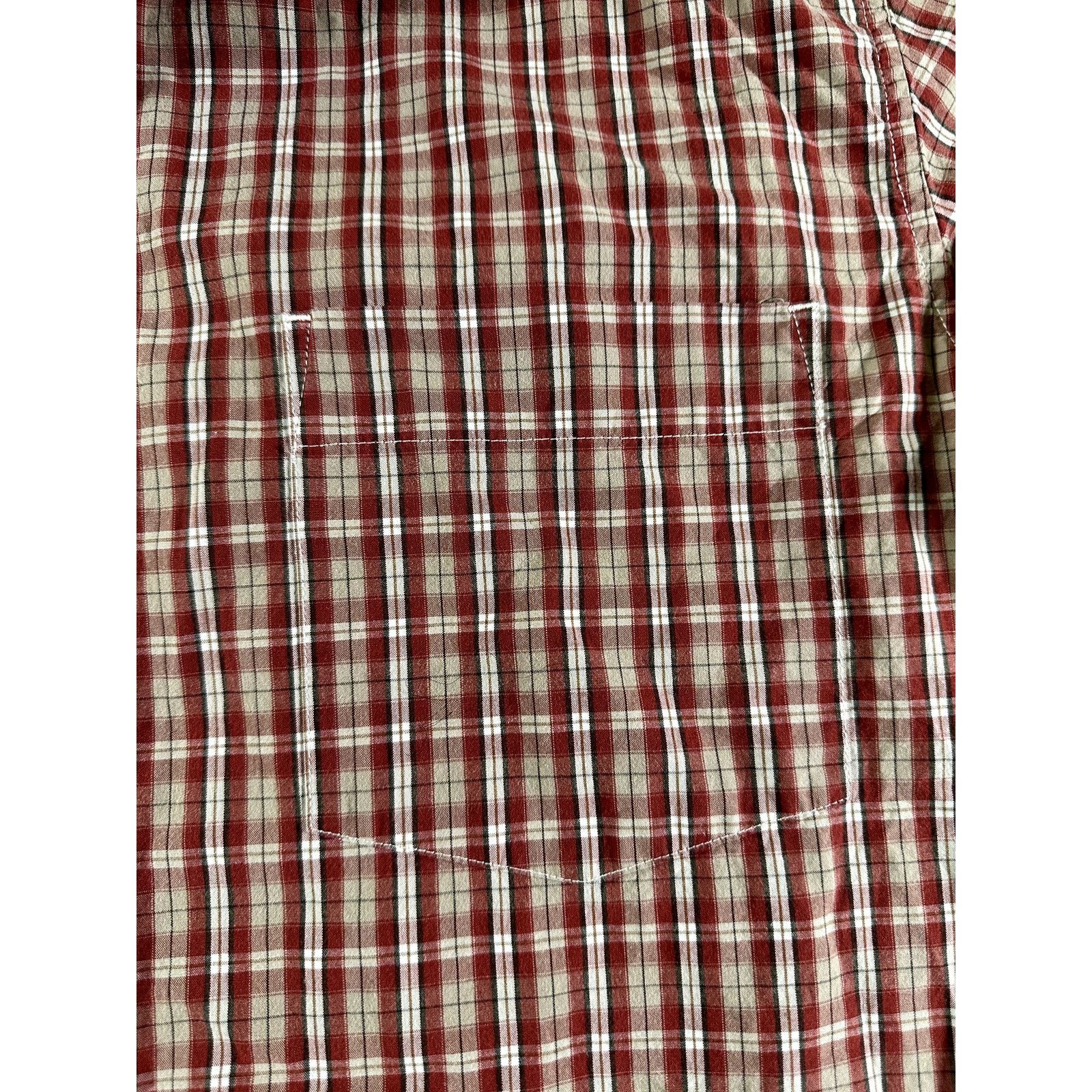 Eddie Bauer Eddie Bauer Mens L Classic Fit Red Plaid L/S Flannel Shirt Size US L / EU 52-54 / 3 - 3 Thumbnail