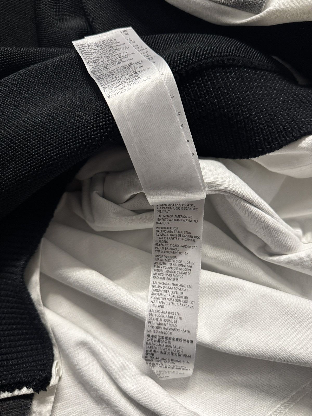 Balenciaga Balenciaga 3B Sports Icon Hybrid Sweater Size US M / EU 48-50 / 2 - 7 Thumbnail