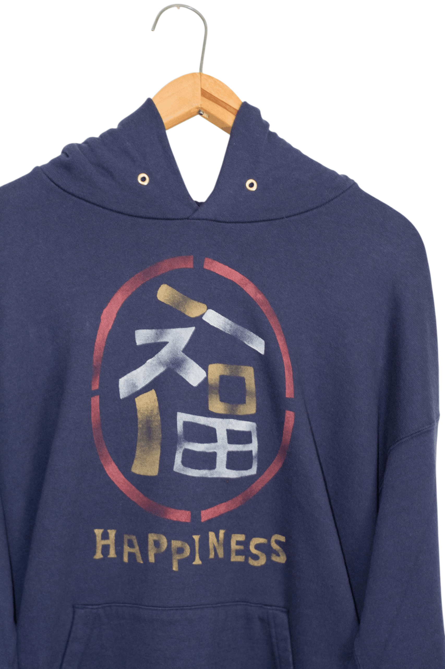 Visvim 18SS JUMBO HOODIE PO KANJI Fuku Hoodie Size 3 Navy Size US L / EU 52-54 / 3 - 2 Thumbnail