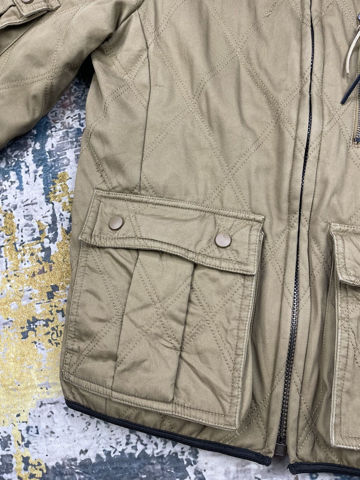 Japanese Brand How’s T.T.U Off And On Reversible Diamond Quilted Jackets Size S / US 4 / IT 40 - 10 Thumbnail