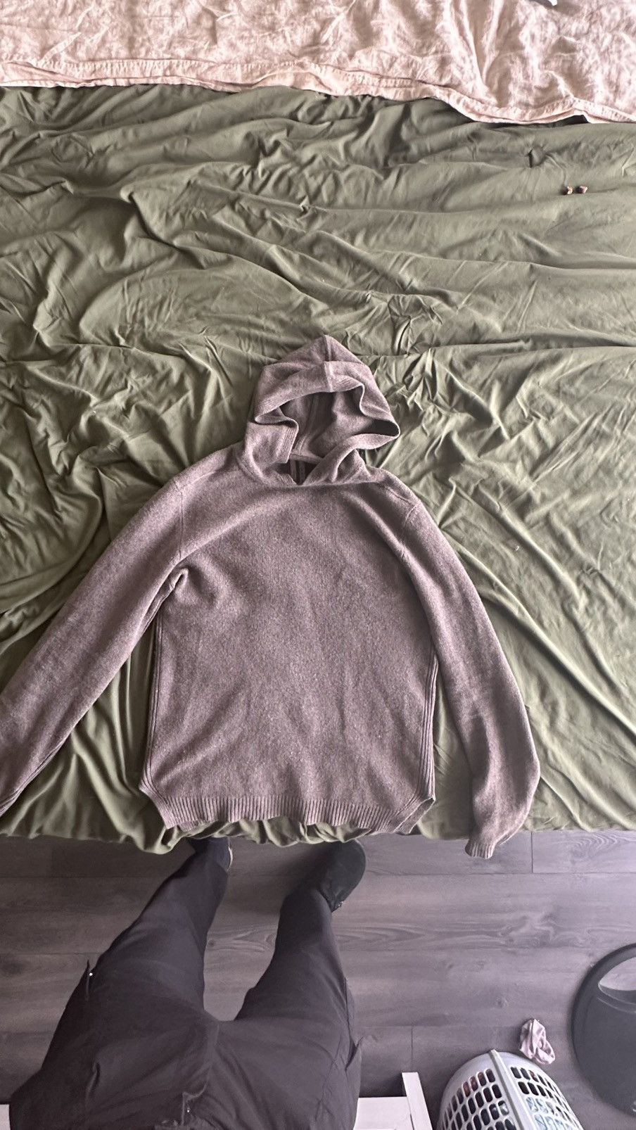 Rick Owens Rick Owns Rust Cashmere Vented Hoodie Size US M / EU 48-50 / 2 - 2 Thumbnail