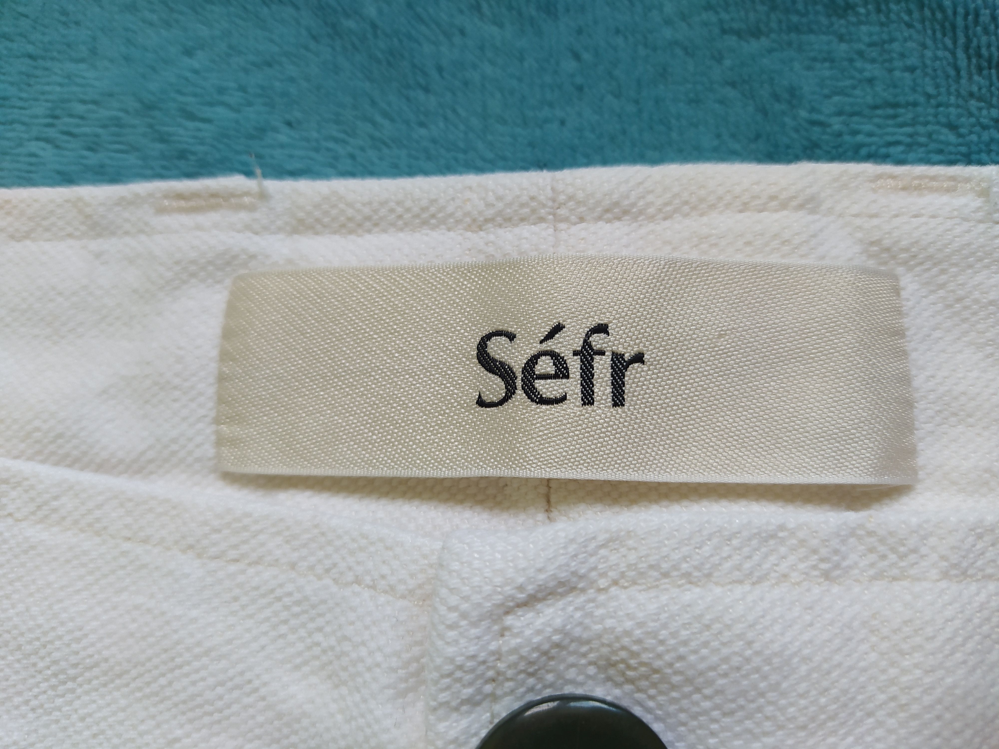Sefr Séfr "Mike" textured trousers XL cropped fit Size US 36 / EU 52 - 6 Thumbnail