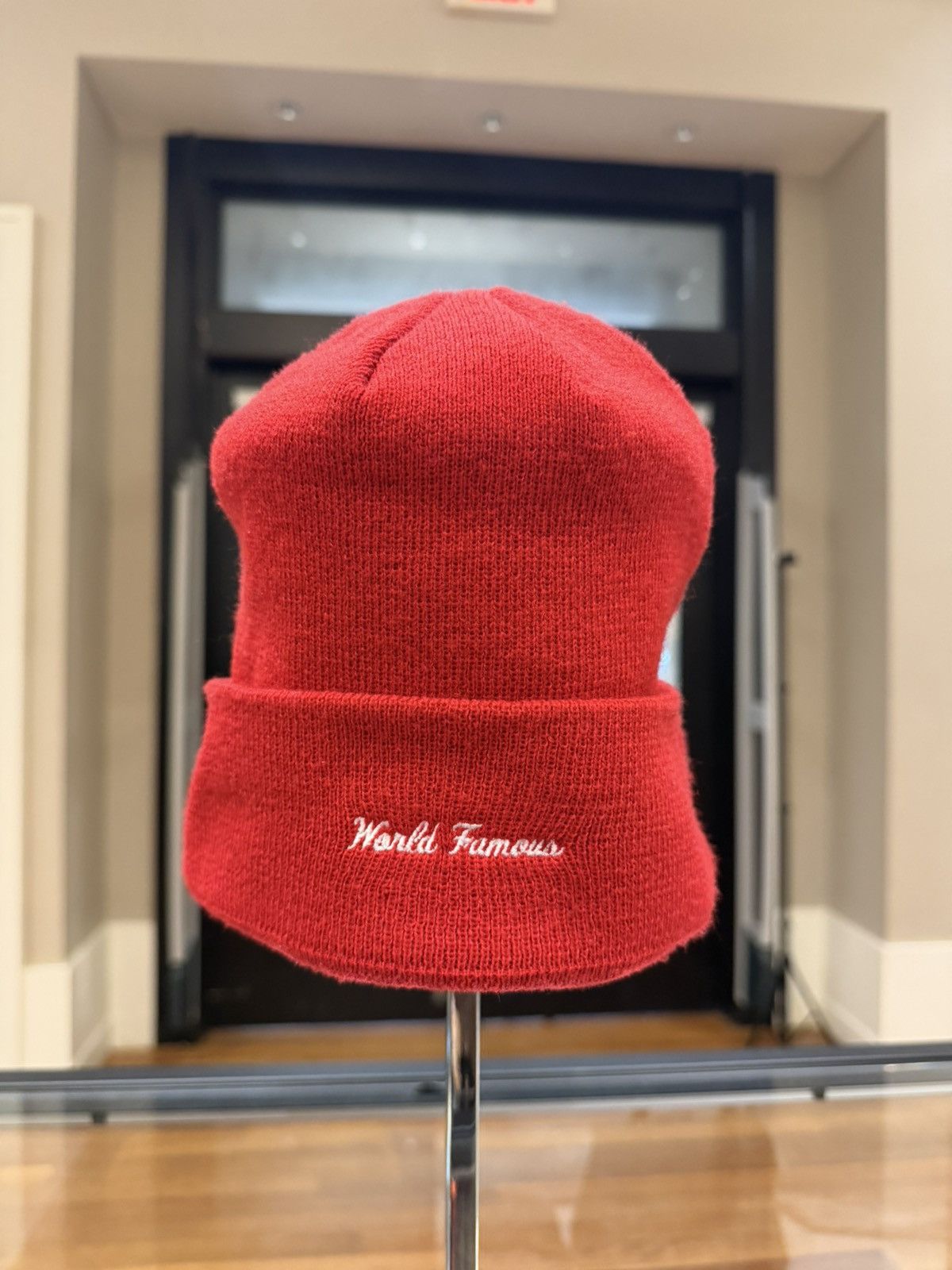 Supreme Supreme Box Logo Beanie - Red Size ONE SIZE - 3 Thumbnail