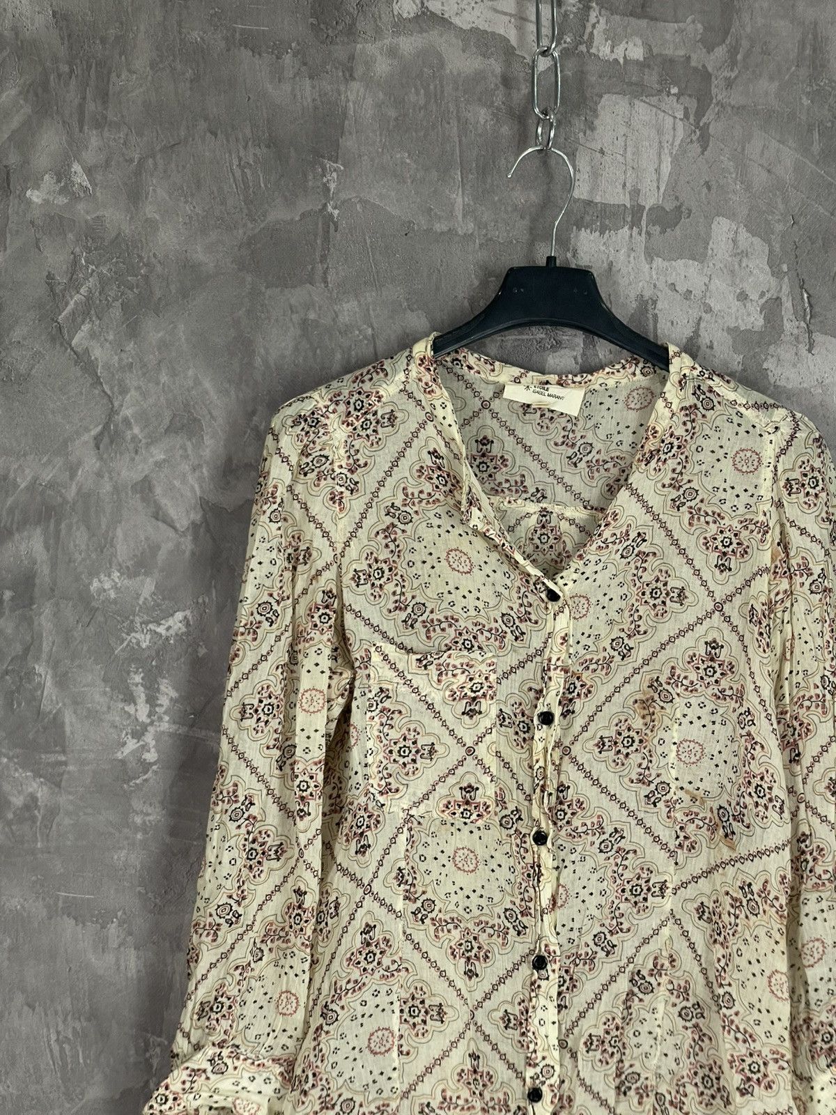 Isabel Marant Etoile Vintage Isabel Marant Avant Garde Button Up Shirt Size S / US 4 / IT 40 - 3 Thumbnail