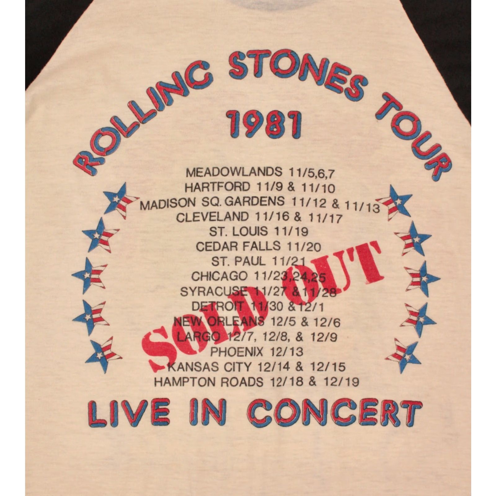 Vintage VINTAGE Men's VTG 80s Rolling Stones '81 Tour TShirt Sz M 1980s Band Dragon T-shirt Shirt Mens Black Graphic Tee Size US M / EU 48-50 / 2 - 6 Thumbnail