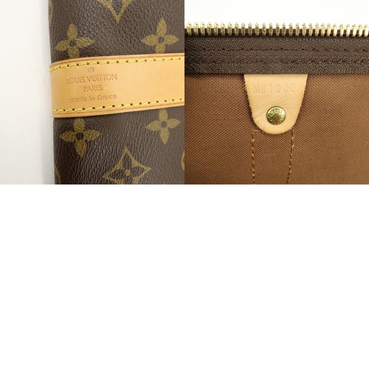 Louis Vuitton Louis Vuitton Monogram Keepall Bandouliere 55 Duffle Bag Size ONE SIZE - 8 Thumbnail