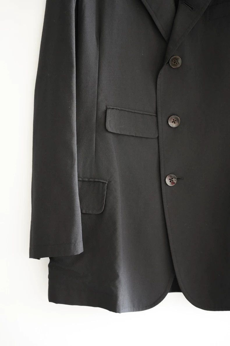 Yohji Yamamoto Yohji Yamamoto Yohji Yamamoto Black Multi-Pocket Suit Blaz Size US S / EU 44-46 / 1 - 4 Thumbnail
