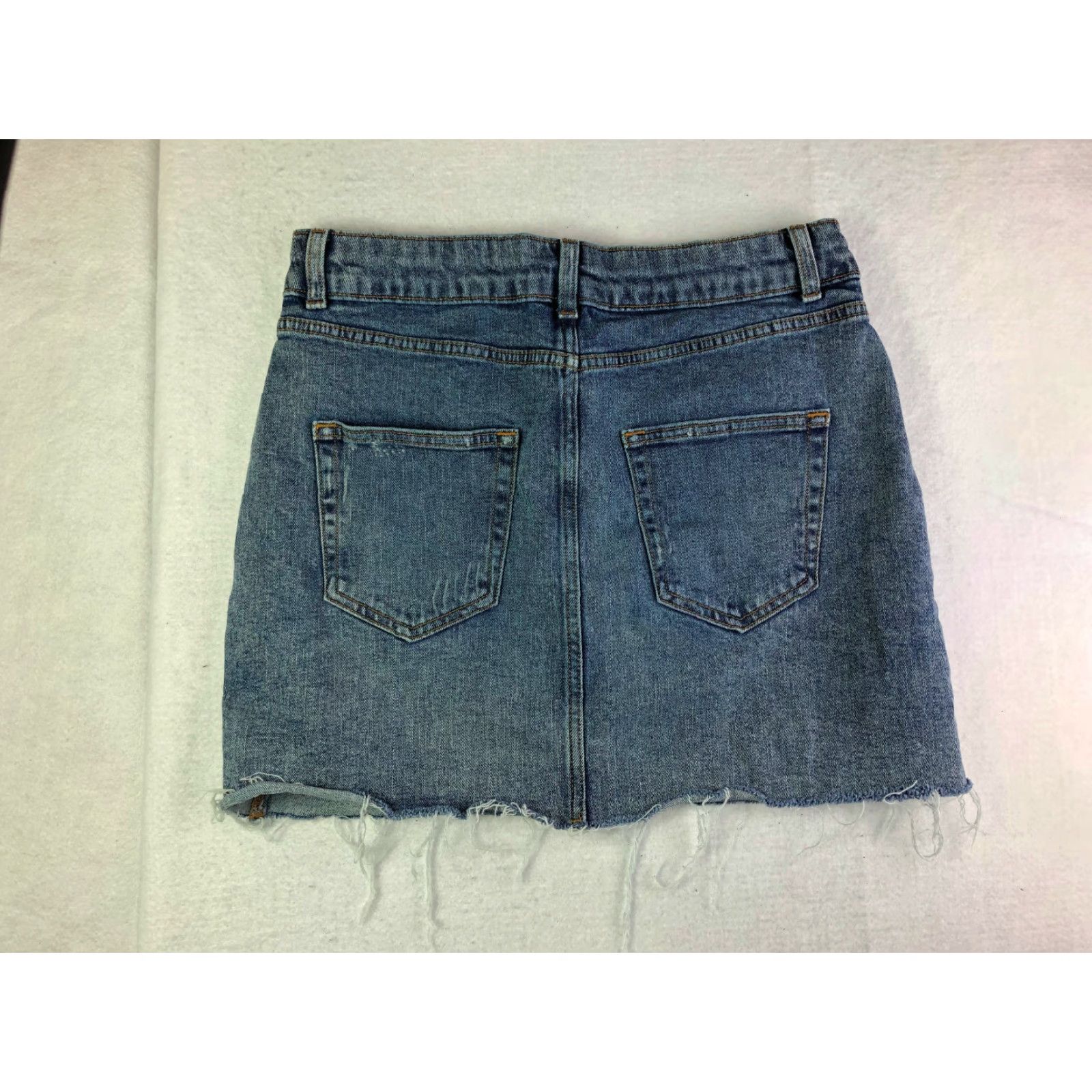 Vintage Wild Fable Blue Jeans Skirt Womens Size 12 30" Waist Measured Size 34" / US 12 / IT 48 - 5 Thumbnail