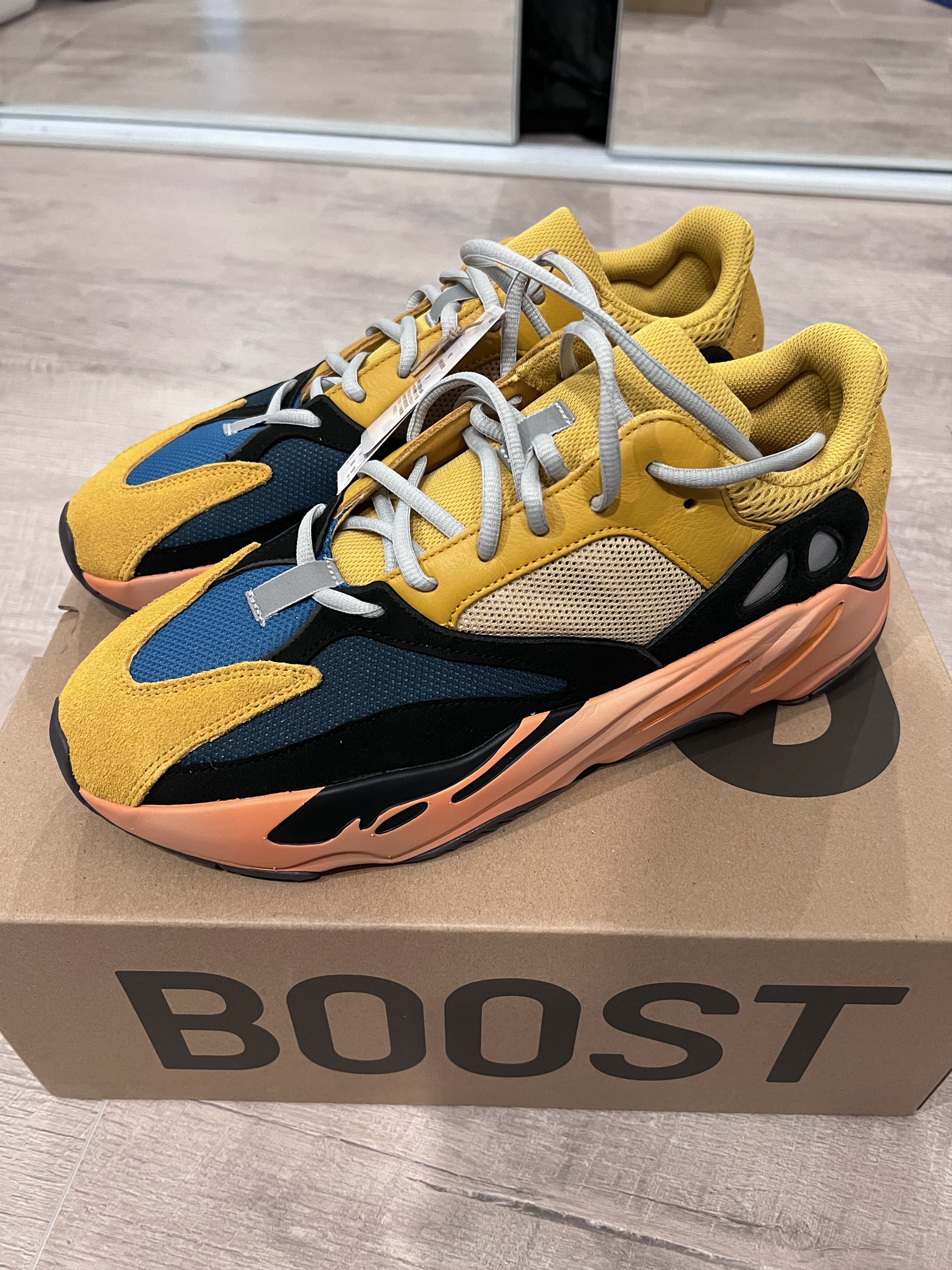 Adidas  Kanye West Yeezy 700 V1 Sun | Grailed