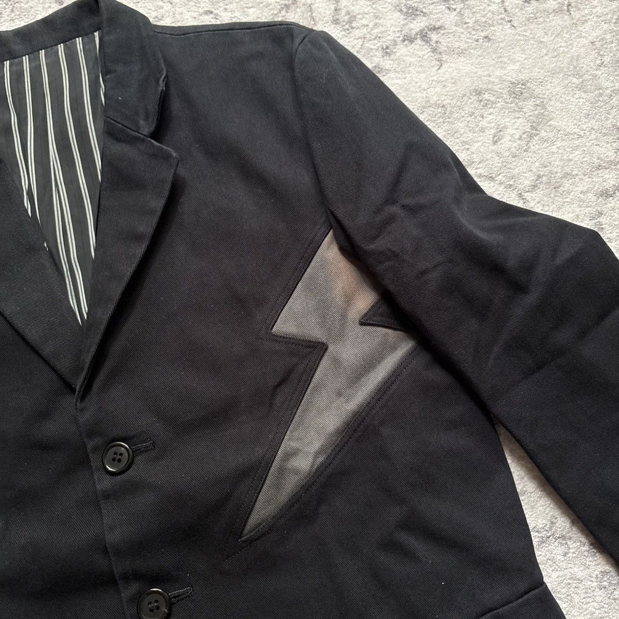 Undercover Undercover AW01 D.A.V.F Lightning Bolt Blazer Suit Jacket Size 44R - 4 Thumbnail