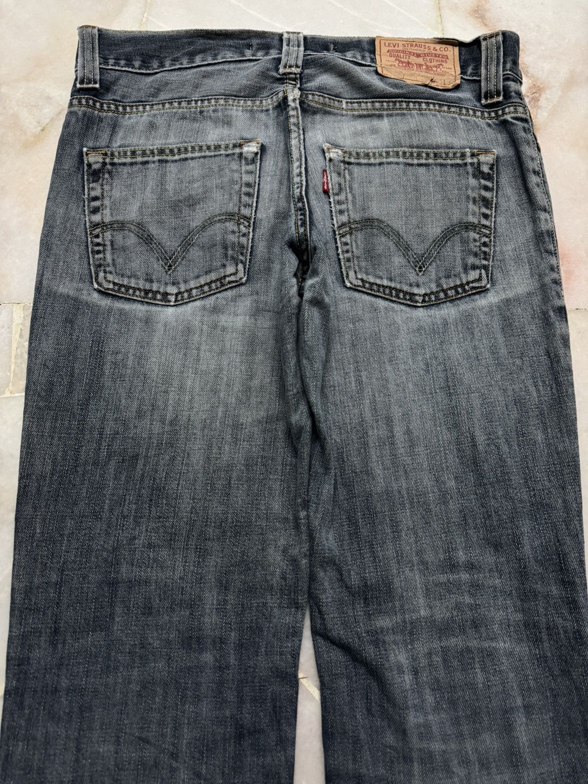 Levi's LEVI'S 511 SLIM VINTAGE Y2K GRUNGE THRASHED RARE Size US 33 - 15 Thumbnail