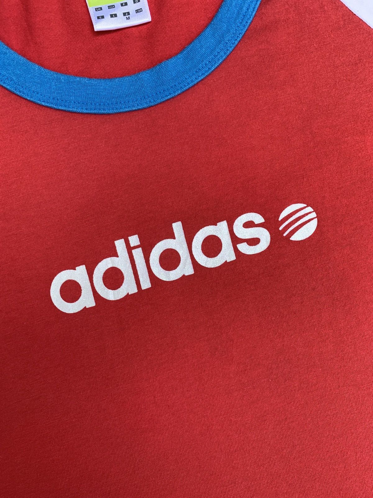 Adidas × Vintage 2010 adidas Neo Germany Trefoil Raglan Ringer Top Size M / US 6-8 / IT 42-44 - 4 Thumbnail