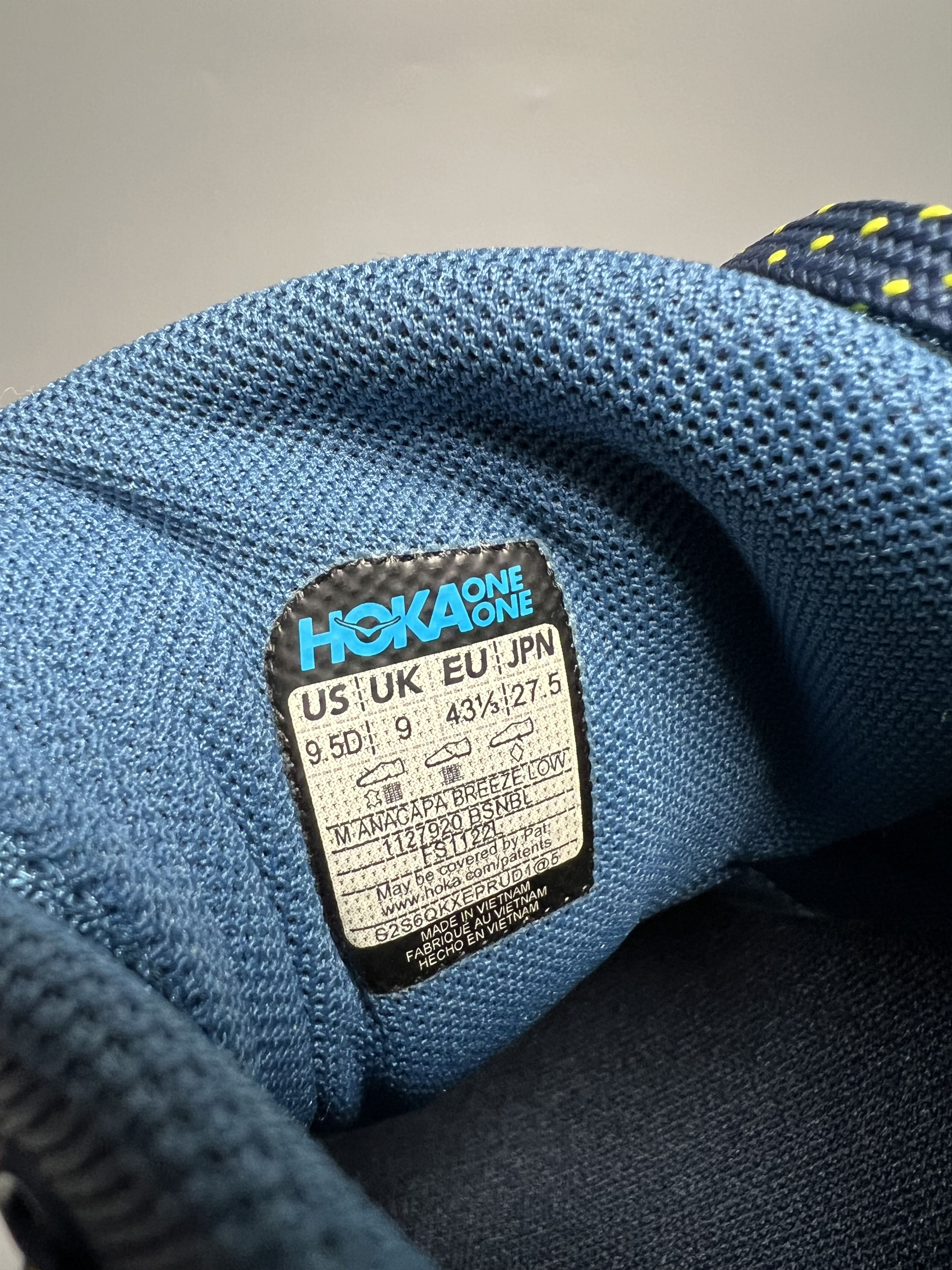 Hoka 9.5D Hoka One One Anacapa Breeze Low Hiking Shoes Size US 9.5 / EU 42-43 - 9 Thumbnail