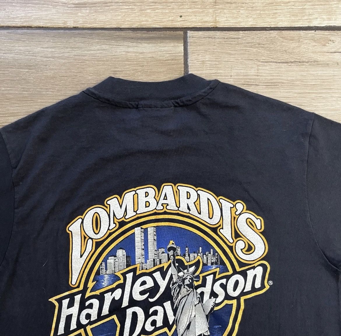 Harley Davidson × Vintage Harley Davidson 80s Tee Used But Not Used Up Medium Size US M / EU 48-50 / 2 - 13 Thumbnail