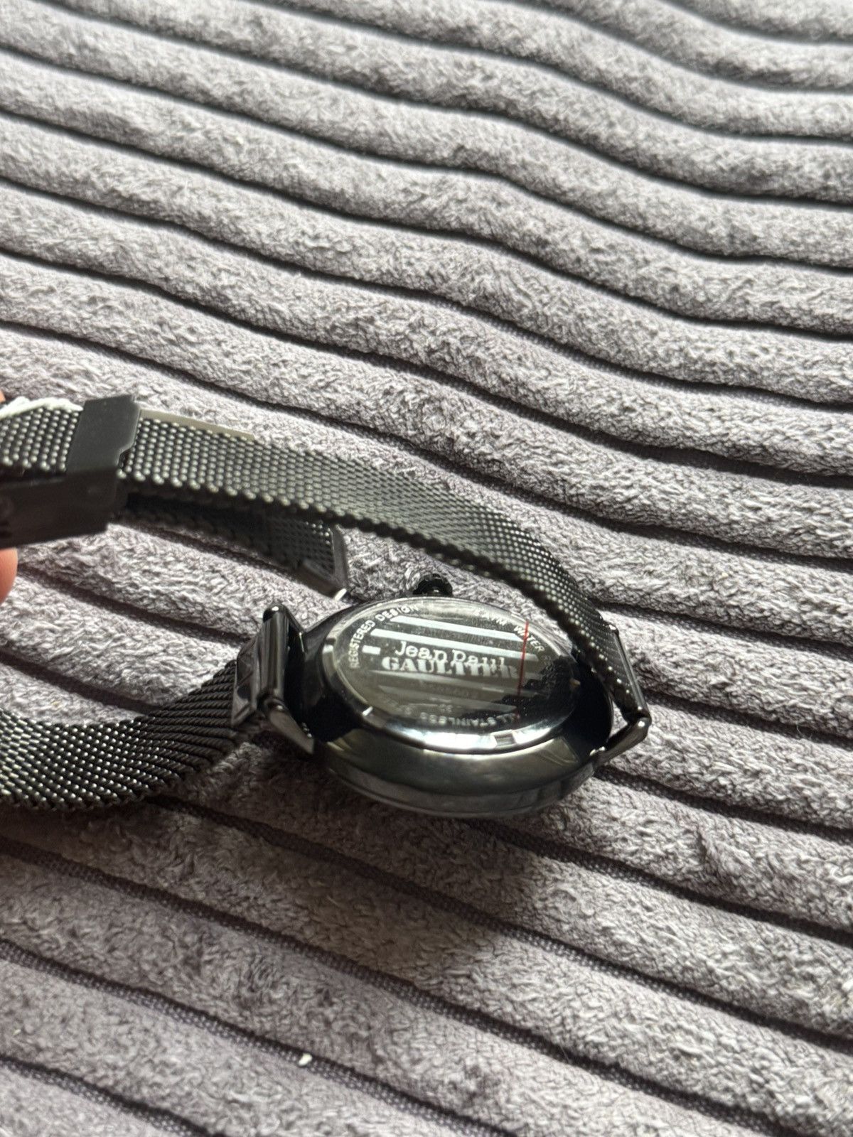 Jean Paul Gaultier Jean Paul Gaultier Archive Black Womens Watch Grail Size ONE SIZE - 5 Thumbnail