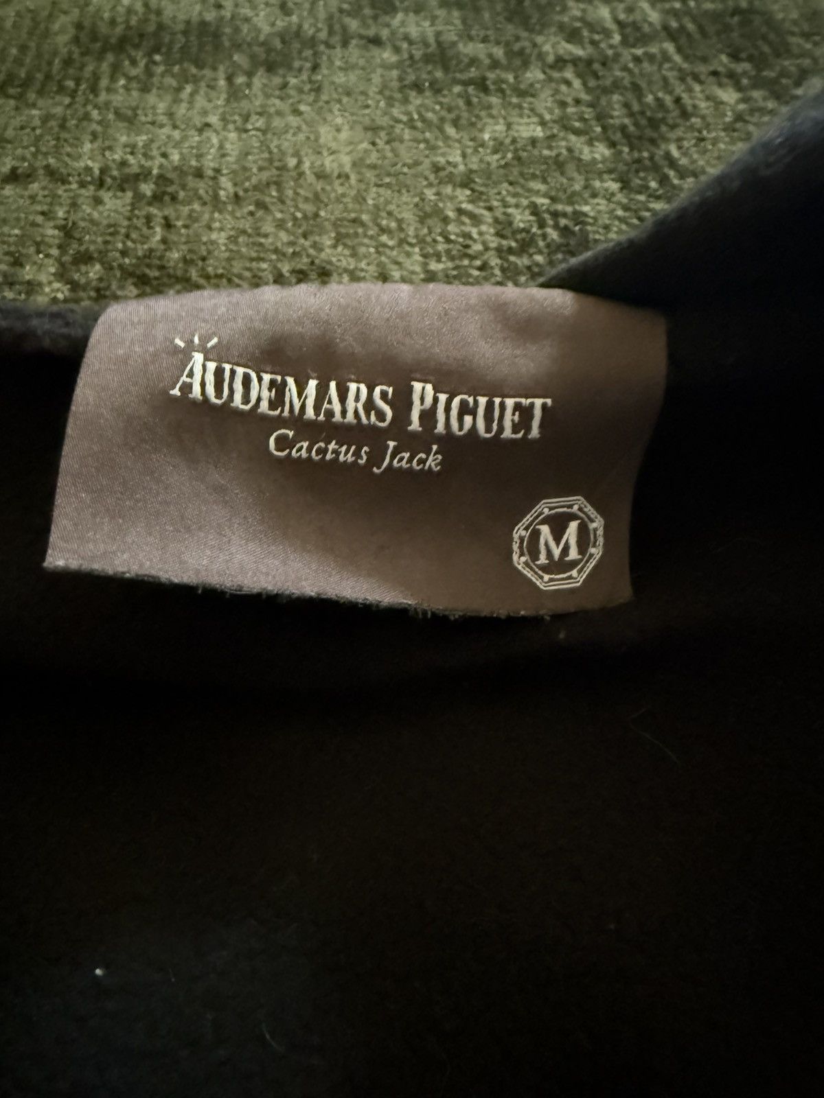 Audemars Piguet × Travis Scott Travis Scott CJ x Audemars Piguet Split Logo Zip Up Hoodie Size US M / EU 48-50 / 2 - 5 Thumbnail