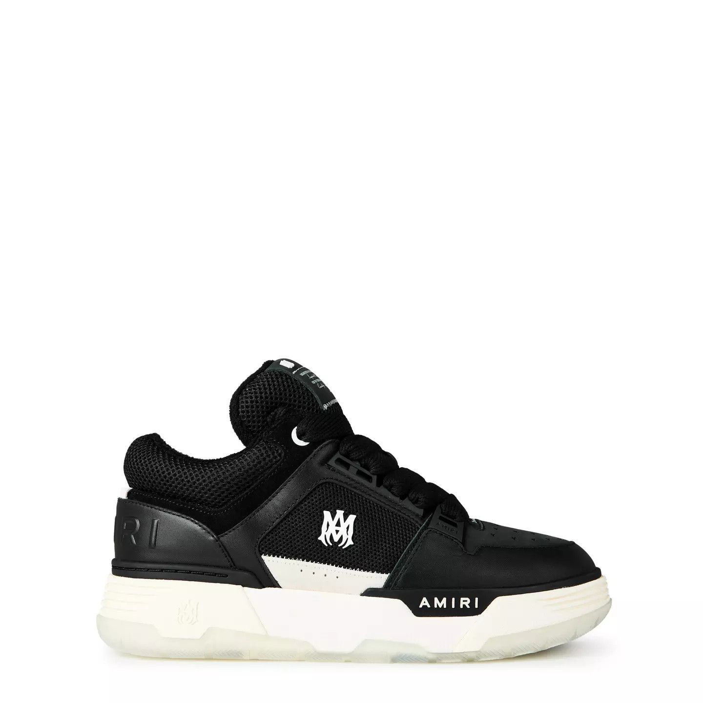 Amiri o1g2r1mq0426 MA-1 High Top Trainers in Black Size US 12 / EU 45 - 1 Thumbnail