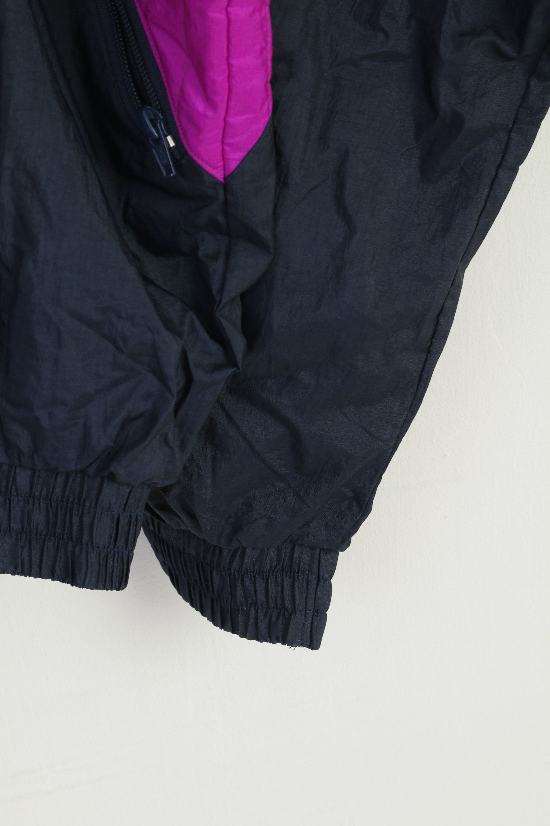 Vintage Lucky Line Men XL Jacket Purple Shiny Vintage 90s 8832 Size US XL / EU 56 / 4 - 4 Thumbnail