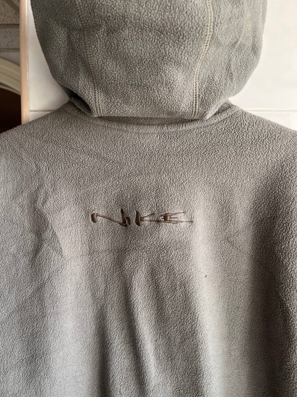 Nike Vintage Y2K Nike Ski Hoodie Fleece Ninja Nylon Sherpa 2000s Size US M / EU 48-50 / 2 - 21 Thumbnail