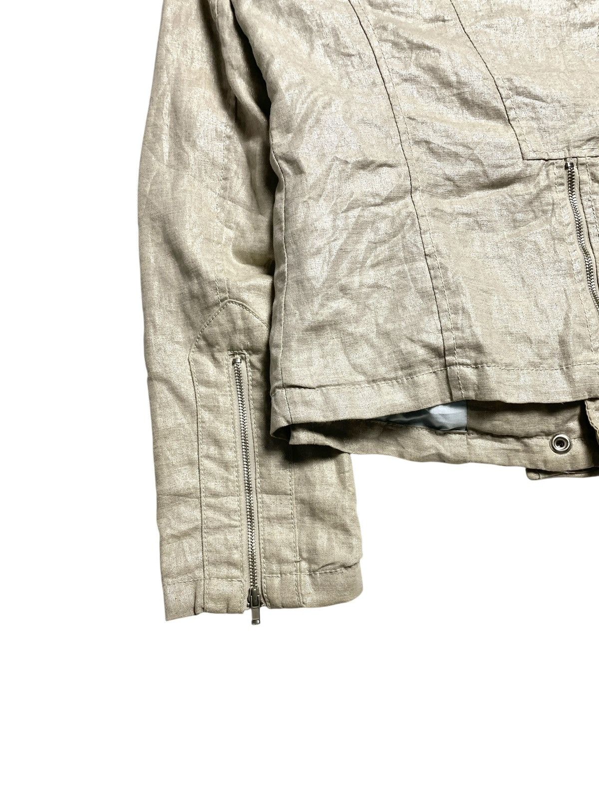 If Six Was Nine 2000’s Cocktail - Vkei Style Linen Jacket Size US S / EU 44-46 / 1 - 12 Thumbnail