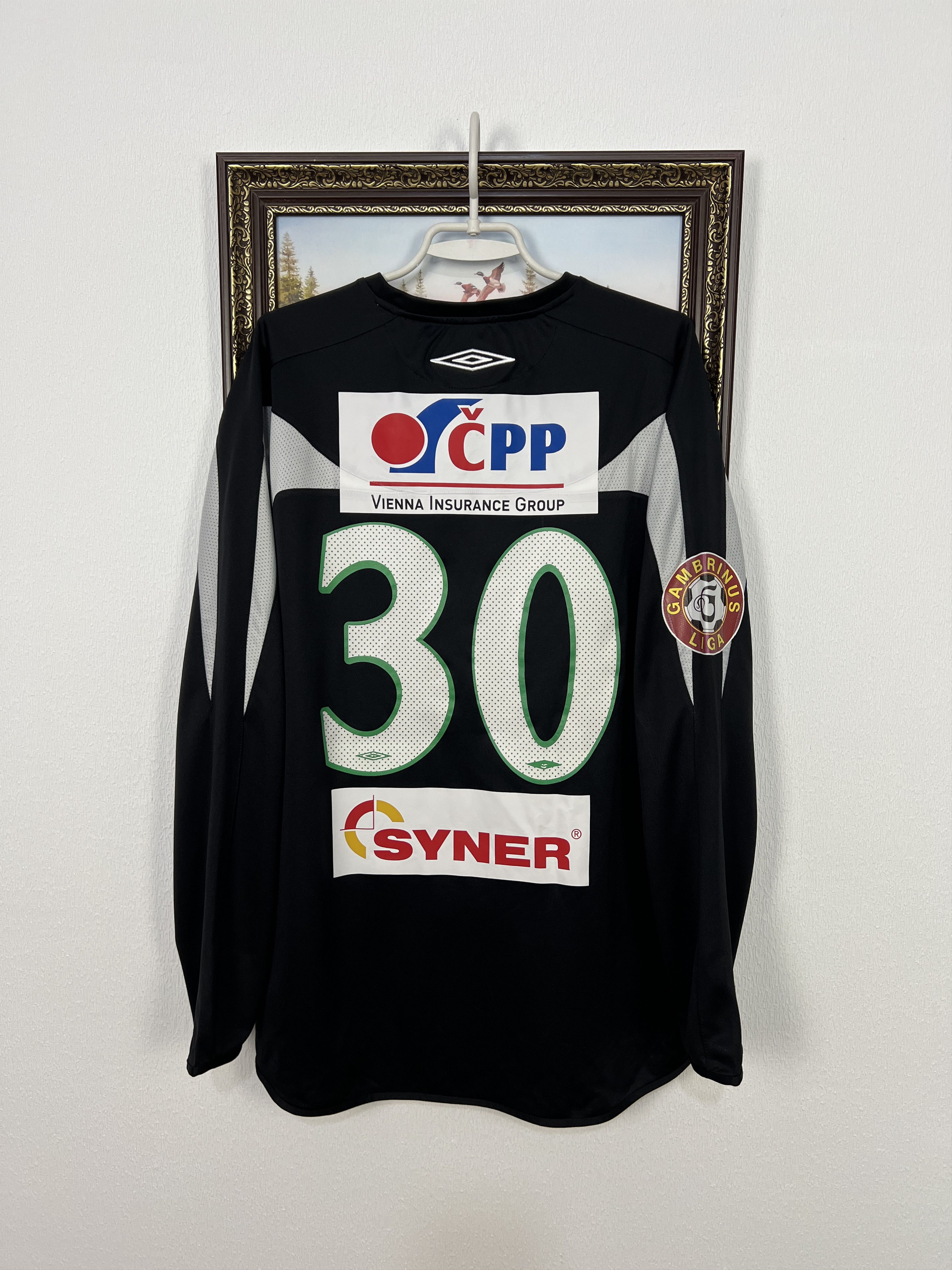 Umbro Vintage Umbro Jablonec Football Shirt Soccer Match Worn #30 Size US M / EU 48-50 / 2 - 10 Thumbnail