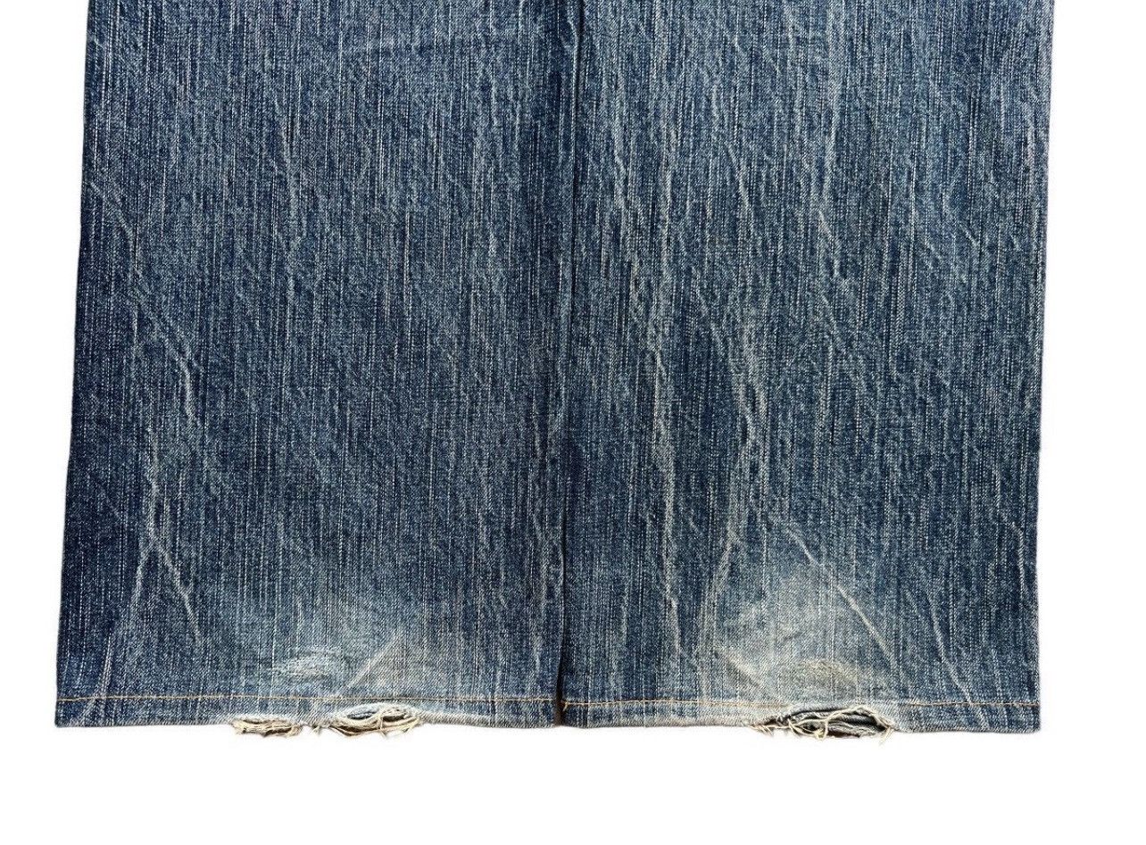 Edwin Vintage Edwin 505zx Selvedge Distressed Denim Jeans 33x31 Size US 33 - 7 Thumbnail