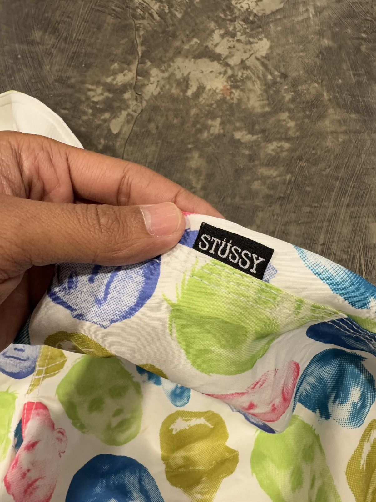 Stussy VINTAGE STUSSY FACE FULL PRINT SHORT PANT Size US 32 / EU 48 - 4 Thumbnail