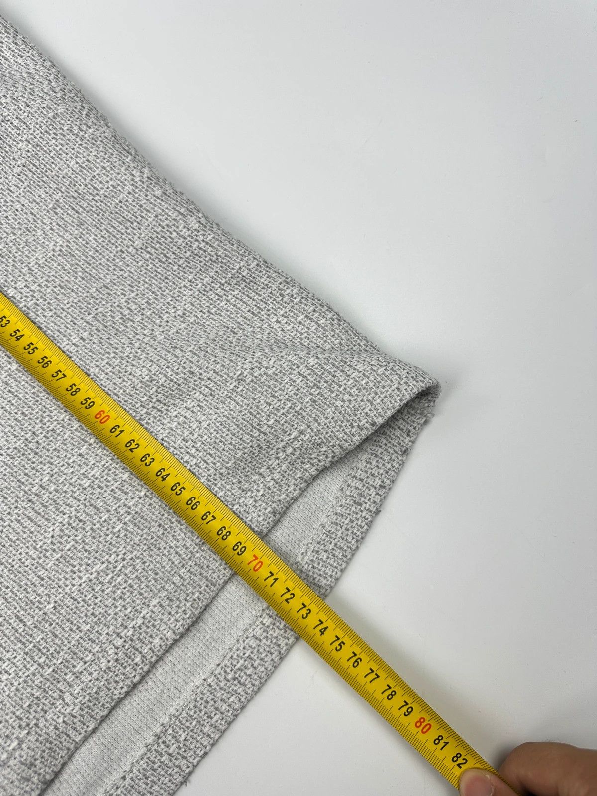 Our Legacy Our Legacy SS2016 Grey Cotton Layer Knit Tee Size US M / EU 48-50 / 2 - 10 Thumbnail