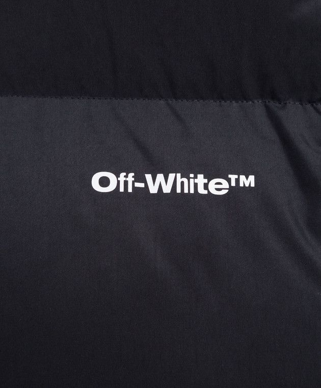 Off-White o1y0225 Logo Shell Jacket in Black Size US M / EU 48-50 / 2 - 2 Thumbnail