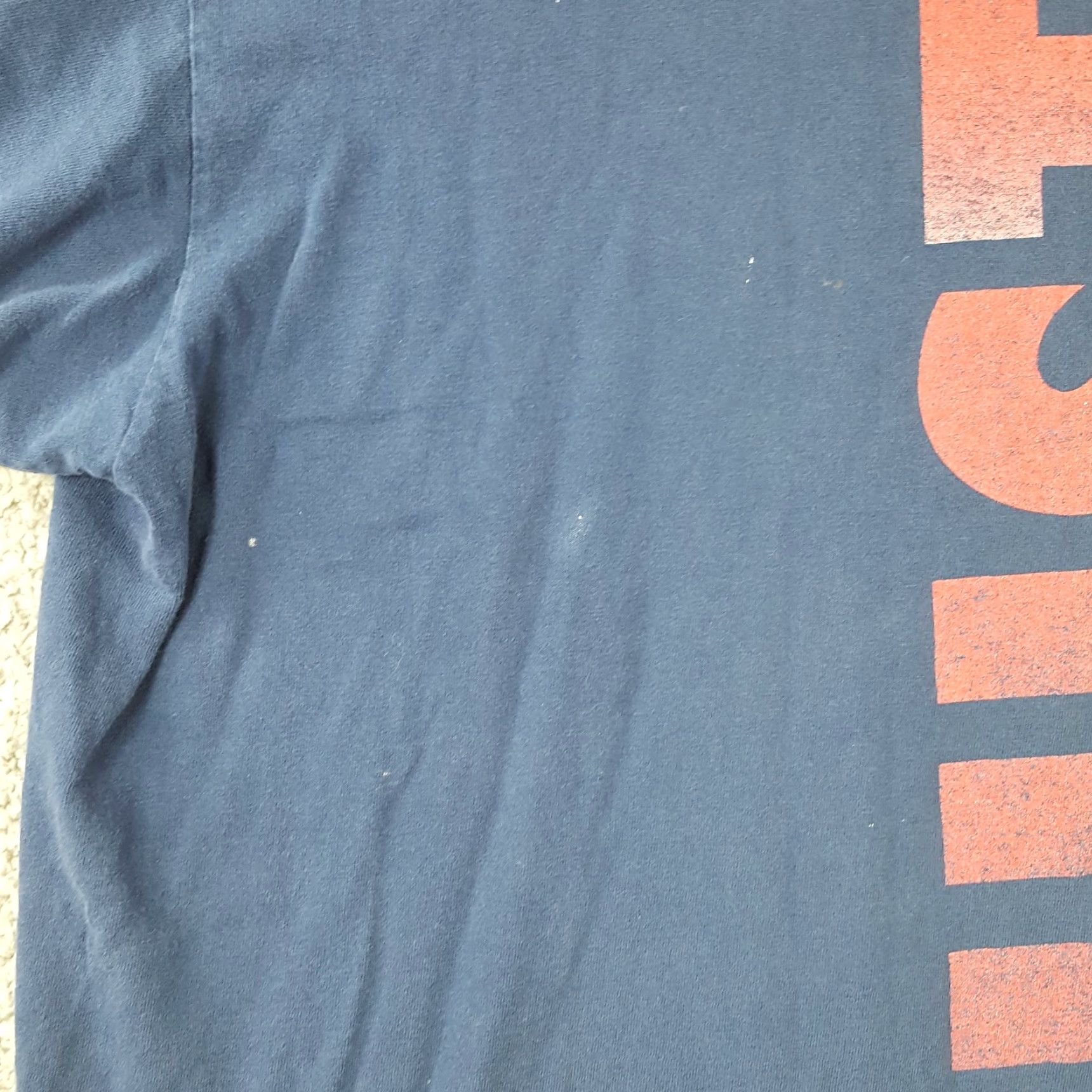 Nike VINTAGE Nike Distressed Just Do It Swoosh Logo T Shirt Mens XL Blue 90s 00s Retro 80s Concert Logo Embroidered Cotton Short Sleeve Crew Neck Size US XL / EU 56 / 4 - 7 Thumbnail