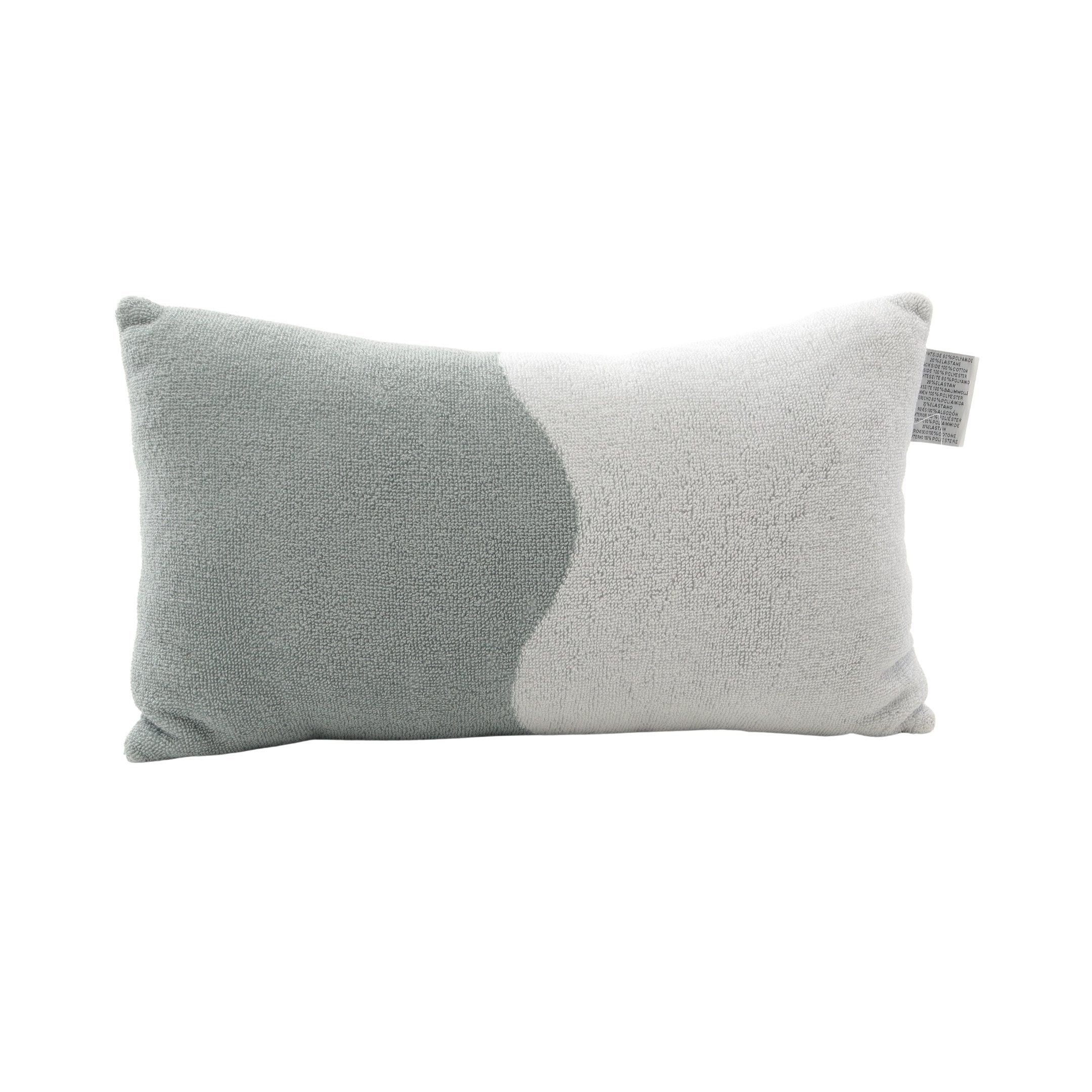 Hermes Hermes Yachting Pillow Accessory Nylon Cotton Gray White Size ONE SIZE - 1 Thumbnail